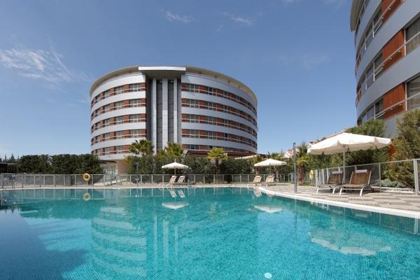 Outdoor pool and solarium terrace Abades Nevada Palace 4* Hotel Granada Outdoor pool and solarium terrace Abades Nevada Palace 4* Hotel Granada